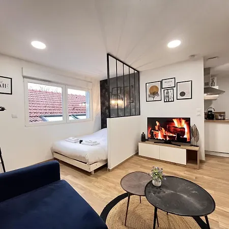 Apartman Paris 24 - Calme, Cosy Proche Centre Reims